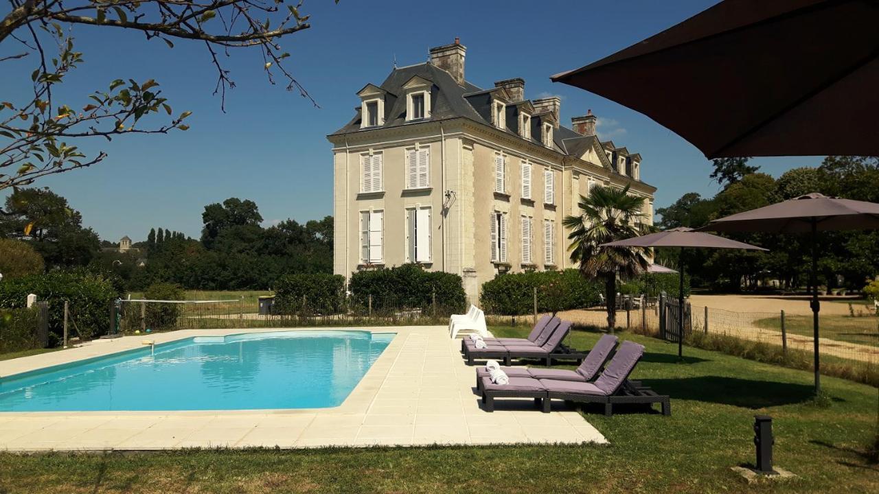 Chateau La Mothaye - Self Catering Apartments With Pool In The Loire Valley Les Bois-d'Anjou Buitenkant foto