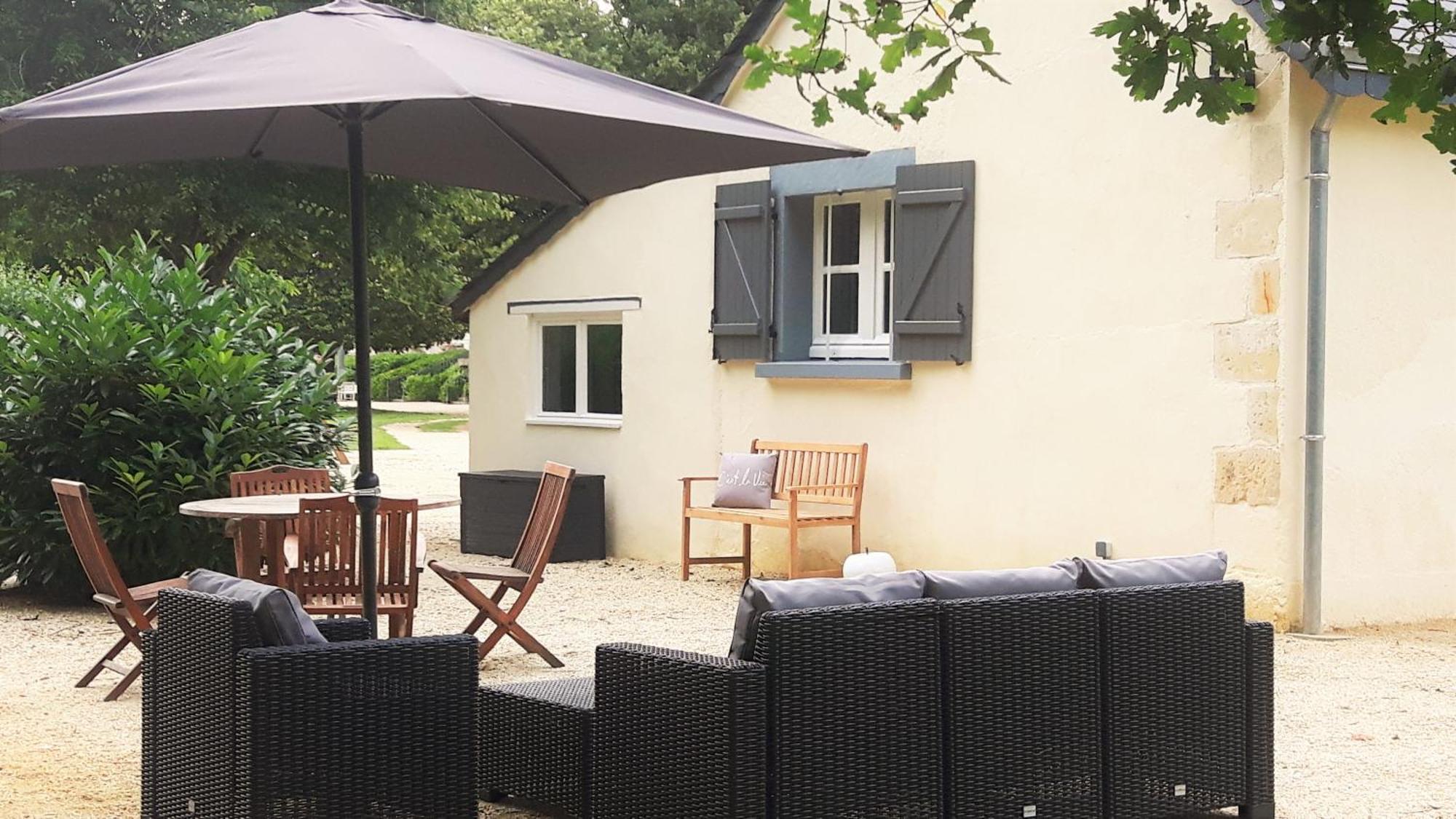 Chateau La Mothaye - Self Catering Apartments With Pool In The Loire Valley Les Bois-d'Anjou Kamer foto